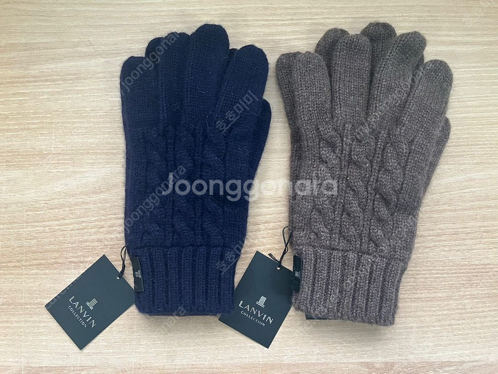 랑방 컬렉션 캐시미어 남성장갑--0