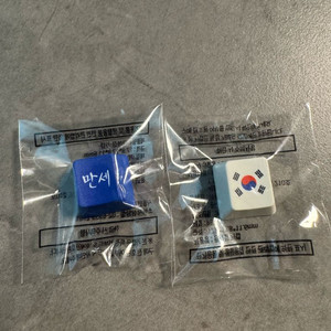 일괄 광복 80주년 대한독립만세 태극기 키캡 gs 도