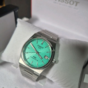 티쏘 prx 35mm 파워매틱 80 라이트그린 25년