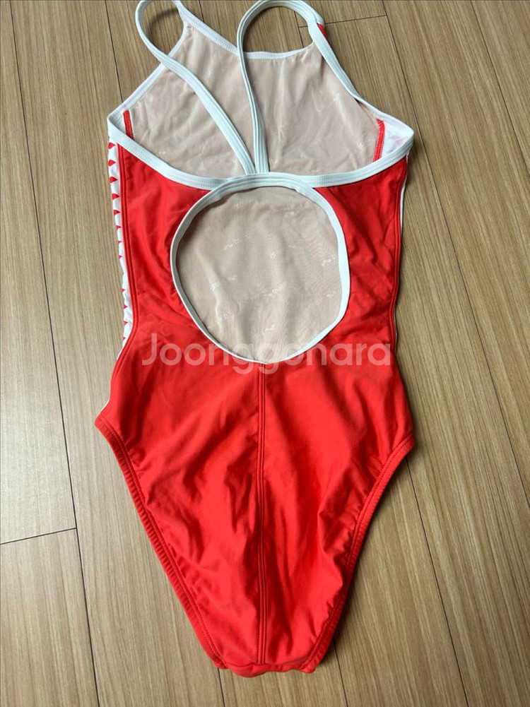 팀아레나 여성수영복 레드 28 새상품--1