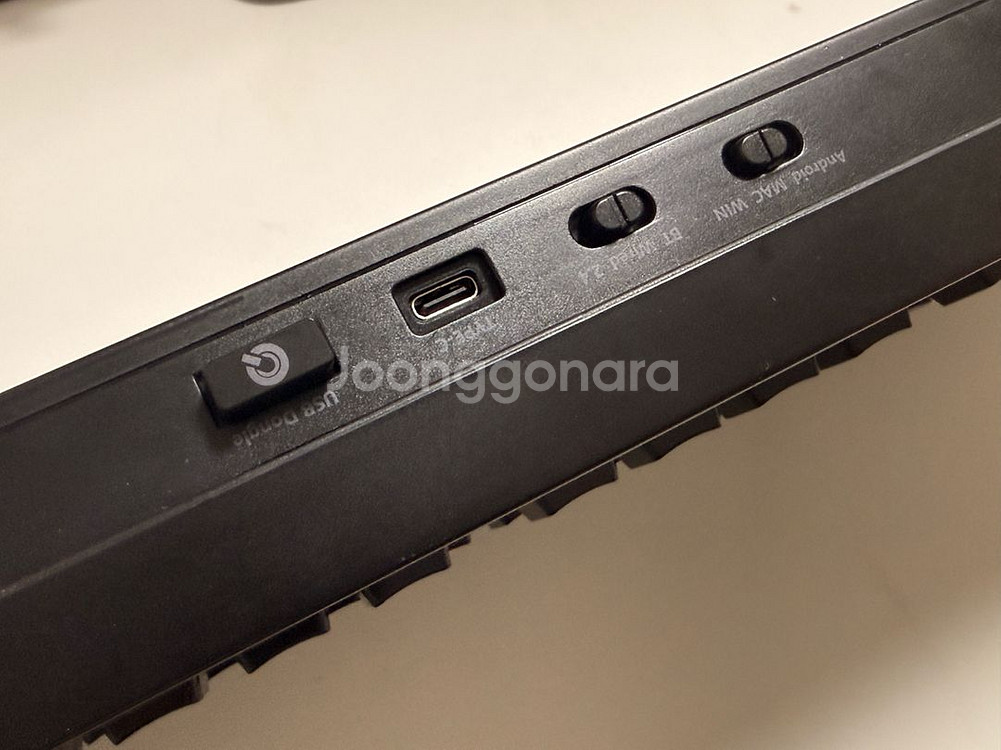 큐센 dt35 106 유무선 기계식 키보드--3