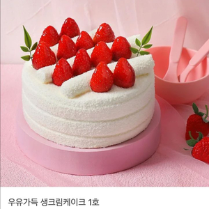 파리바게트 우유가득 생크림케이크 1호