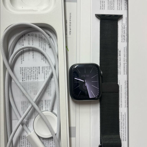 애플워치9스테인리스 41mm 밀레니즈루프 플셋