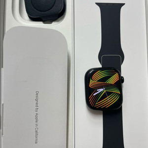 애플워치10셀룰러 42mm 제트블랙 SSS급