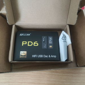 AkLIAM PD6 꼬다리 dac