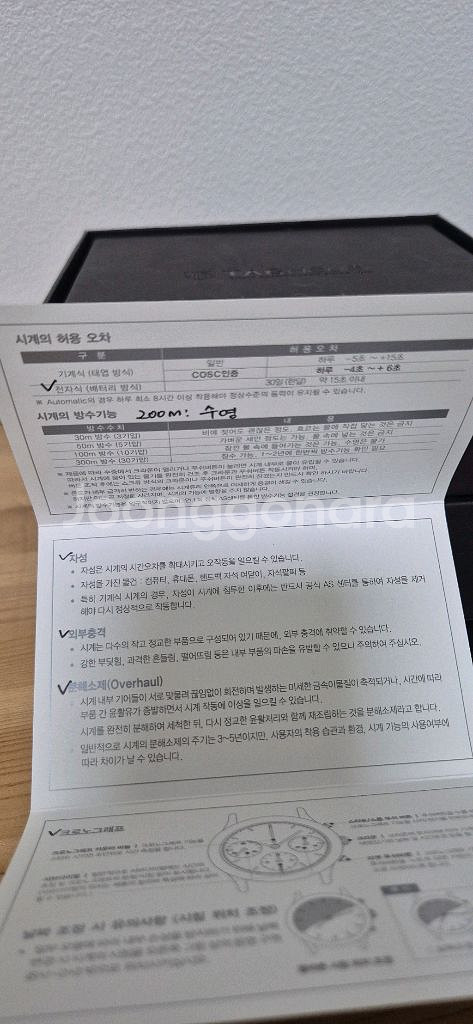 태그호이어 포뮬러 1 크로노그래프 블랙--3
