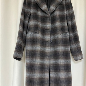 띠어리 체크코트 (2사이즈)