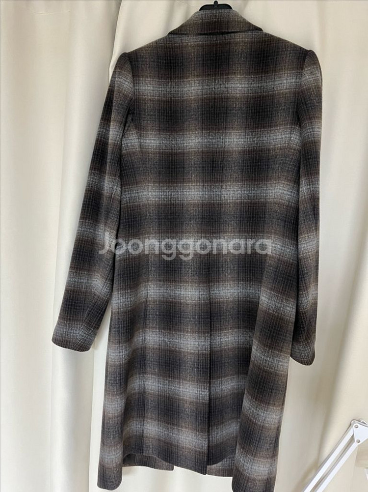 띠어리 체크코트 (2사이즈)--1