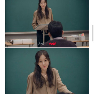 르네제이 스카프 타이 블라우스(정려원 블라우스)
