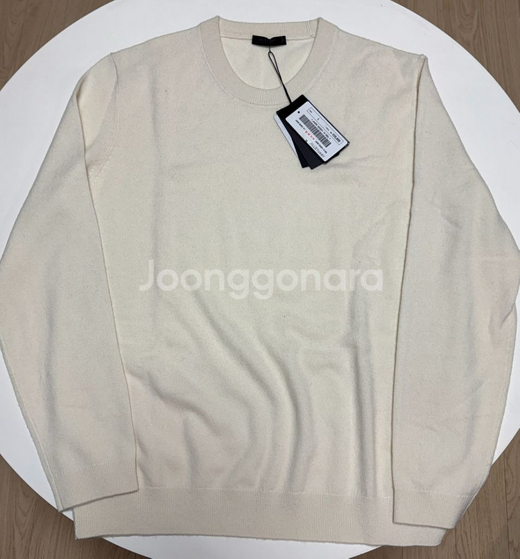 질스튜어트뉴욕 캐시미어 크루넥 니트 L XL 정가 43--1