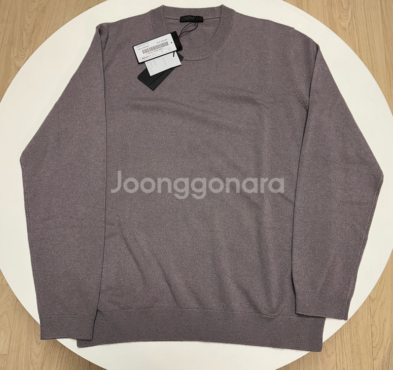 질스튜어트뉴욕 캐시미어 크루넥 니트 L XL 정가 43--2