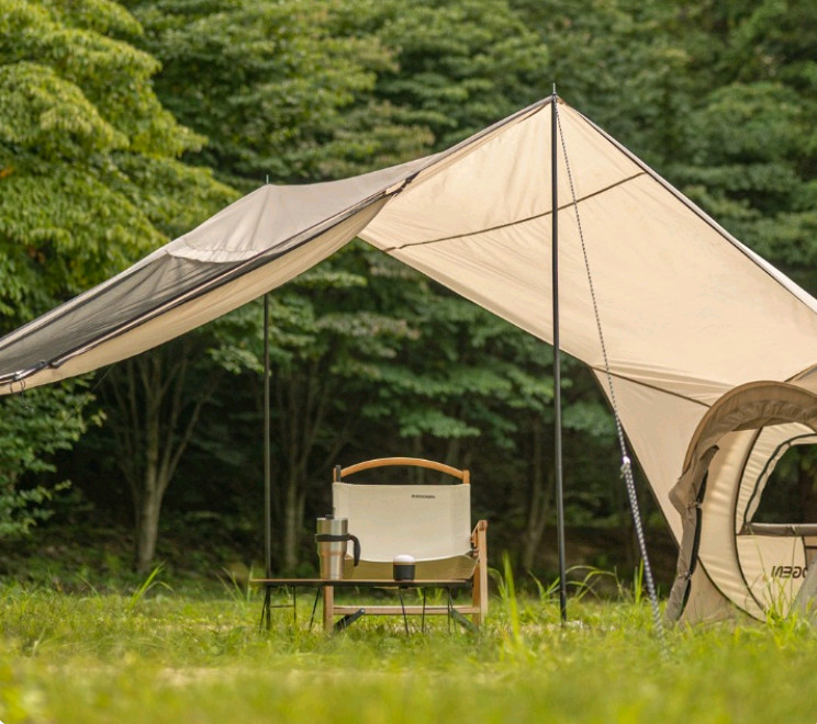 탄 베이지 컨셉 캠핑용품세트 사용5회미만--1