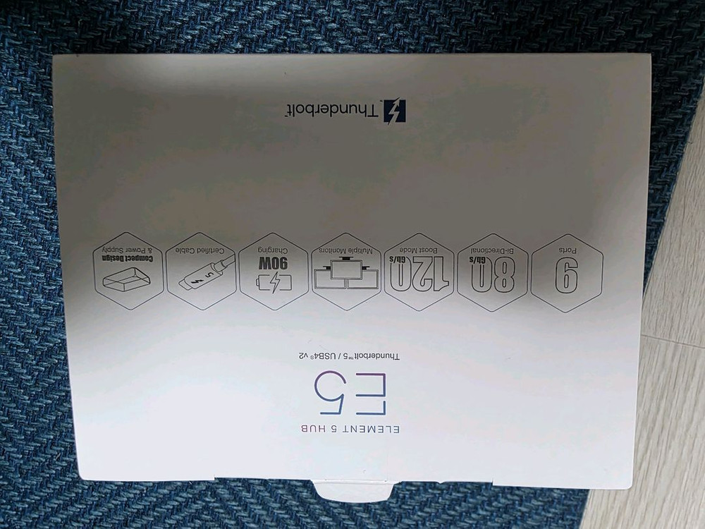 칼디짓 엘레멘트독5 썬더볼트5독--2