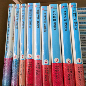 전파녀와 청춘남 1~8+SF 일부 초판