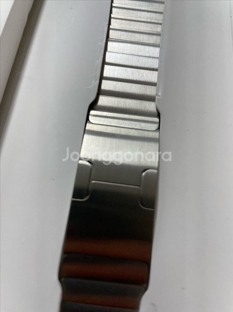 애플워치 링크브레이슬릿 실버 42mm SS~SSS급--3