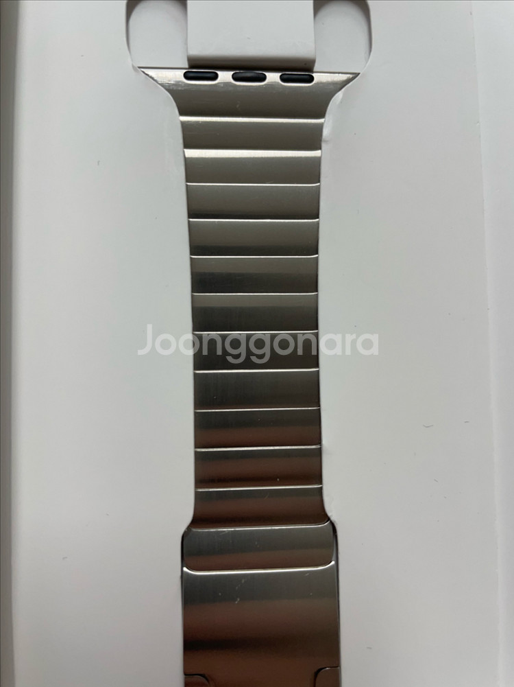 애플워치 링크브레이슬릿 실버 42mm SS~SSS급--1