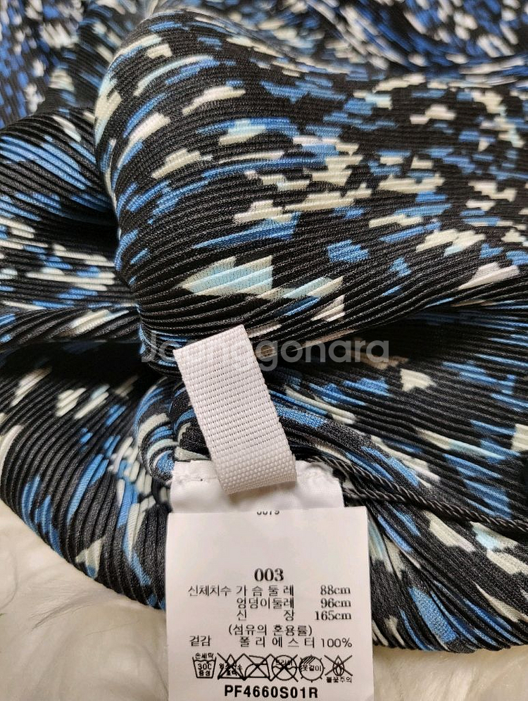 플리츠플리즈 탑 스프링클 미스트 반목 탑 씨솔트 3--6