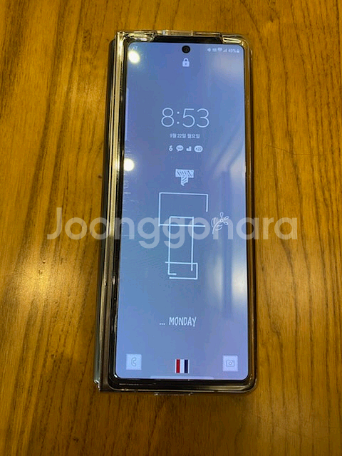 갤럭시 Z 폴드2 톰브라운 256GB 한정판--5