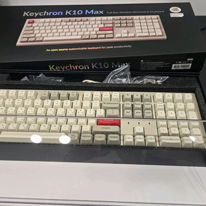 키크론 K10 Pro Max 저소음 바나나축