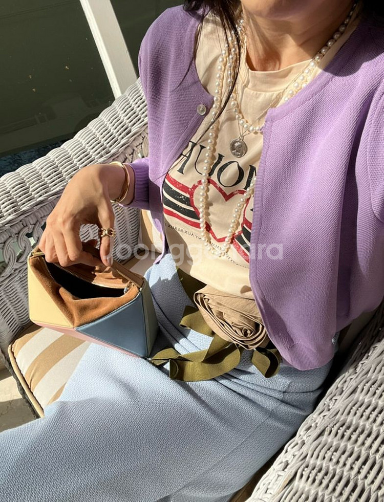 [코스모폴리탄 예지스]LAMOUR 티셔츠(버터)--4