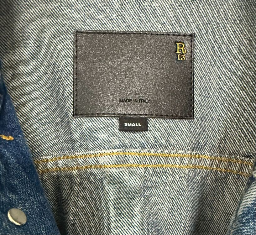 R13 데님 자켓--2