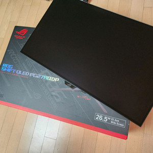 아수스 PG27AQDP 플래그쉽 OLED 480hz