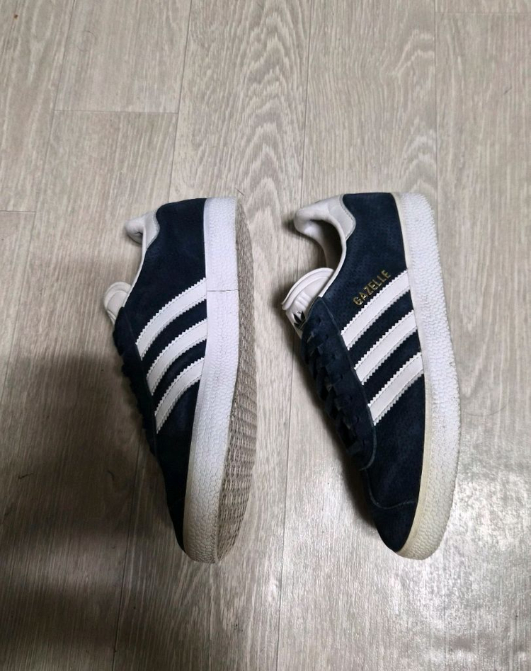 아디다스 가젤 네이비 230mm--3