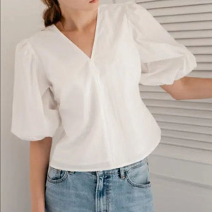 시에 sie 르셀리나 코튼 블라우스