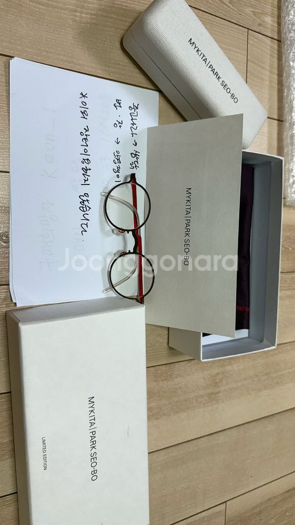 마이키타_MYKITA 박서보콜라보 레드컬러 판매합니다--0
