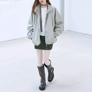 (미착용!) 제너럴아이디어 코팅 점퍼