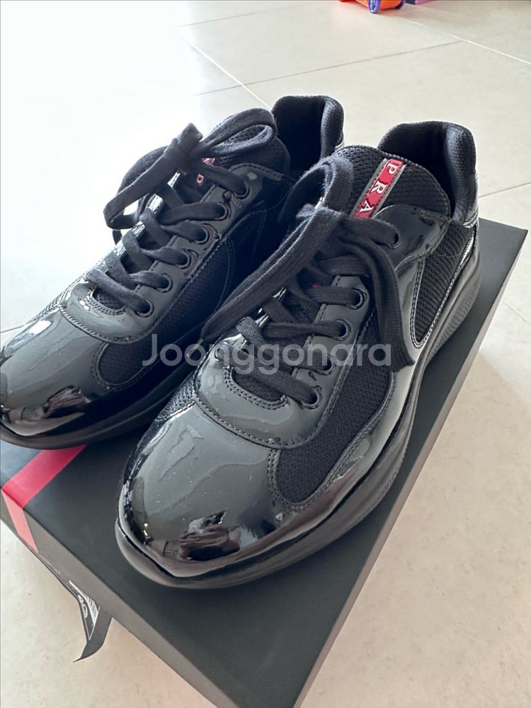 프라다 아메리카컵 스니커즈--1