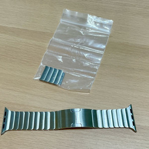 애플워치 링크 브레이슬릿 실버 정품 밴드 38mm