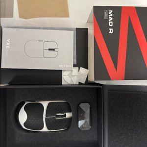 atk vxe mad r + 무선 8k 마우스 화이트