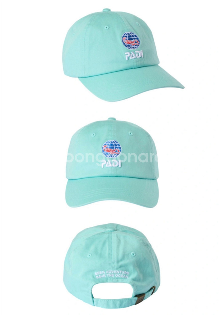 PADI 볼캡 (민트색)(미사용)--0