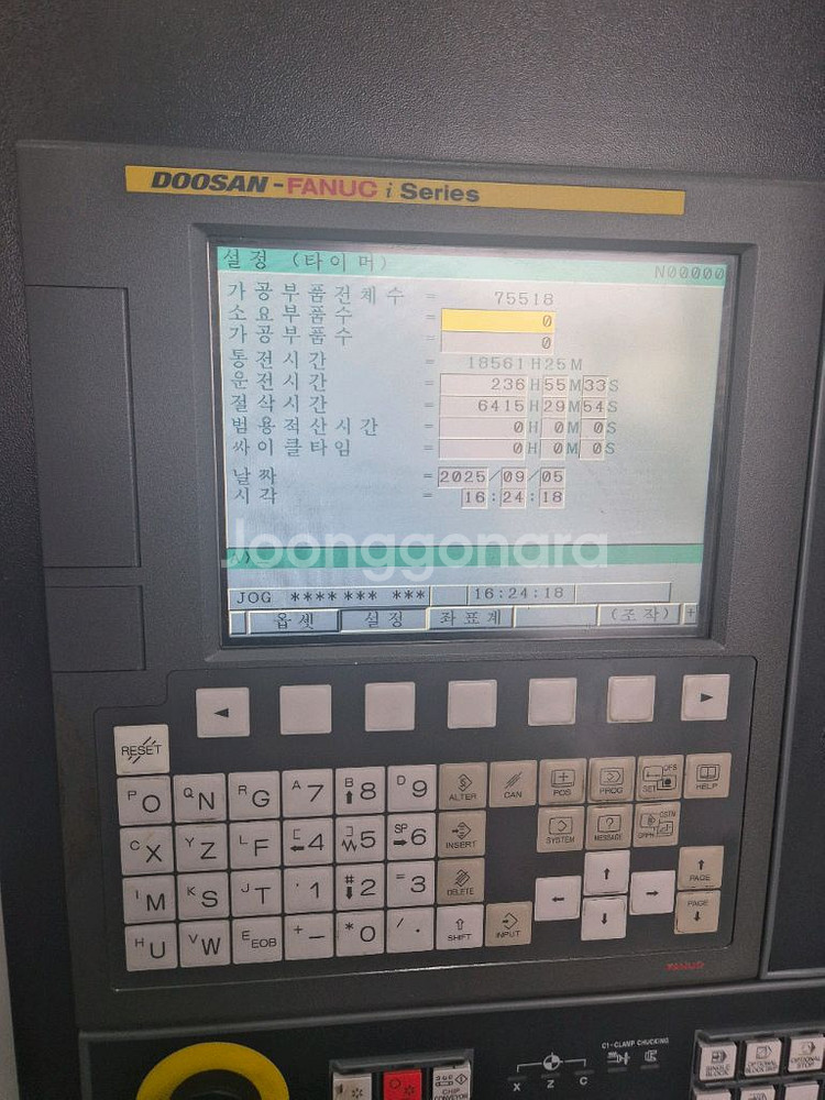 중고 CNC 6인치 두산 LYNX220ANT 2017--1