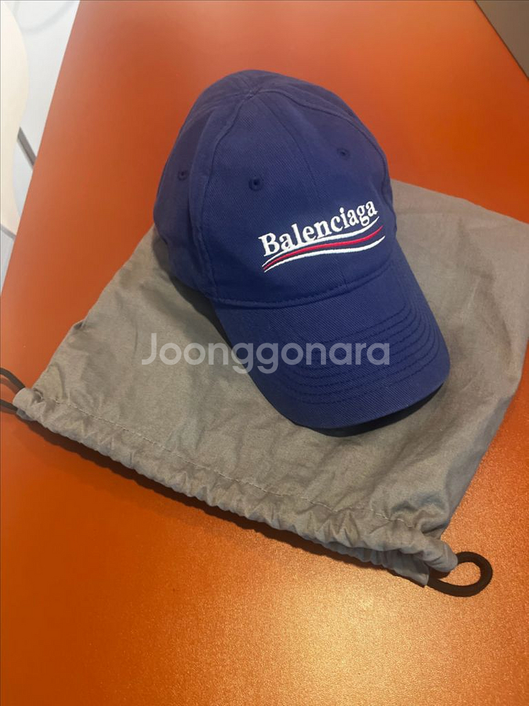 (정품)발렌시아가 웨이브 로고 볼캡--0