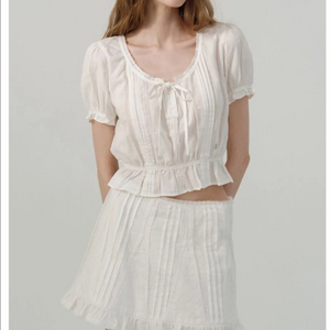 더바넷 Linges Lace Mini skirt M