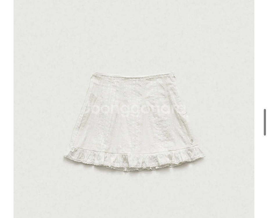 더바넷 Linges Lace Mini skirt M--2