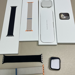 애플워치 9 45mm GPS 스타라이트