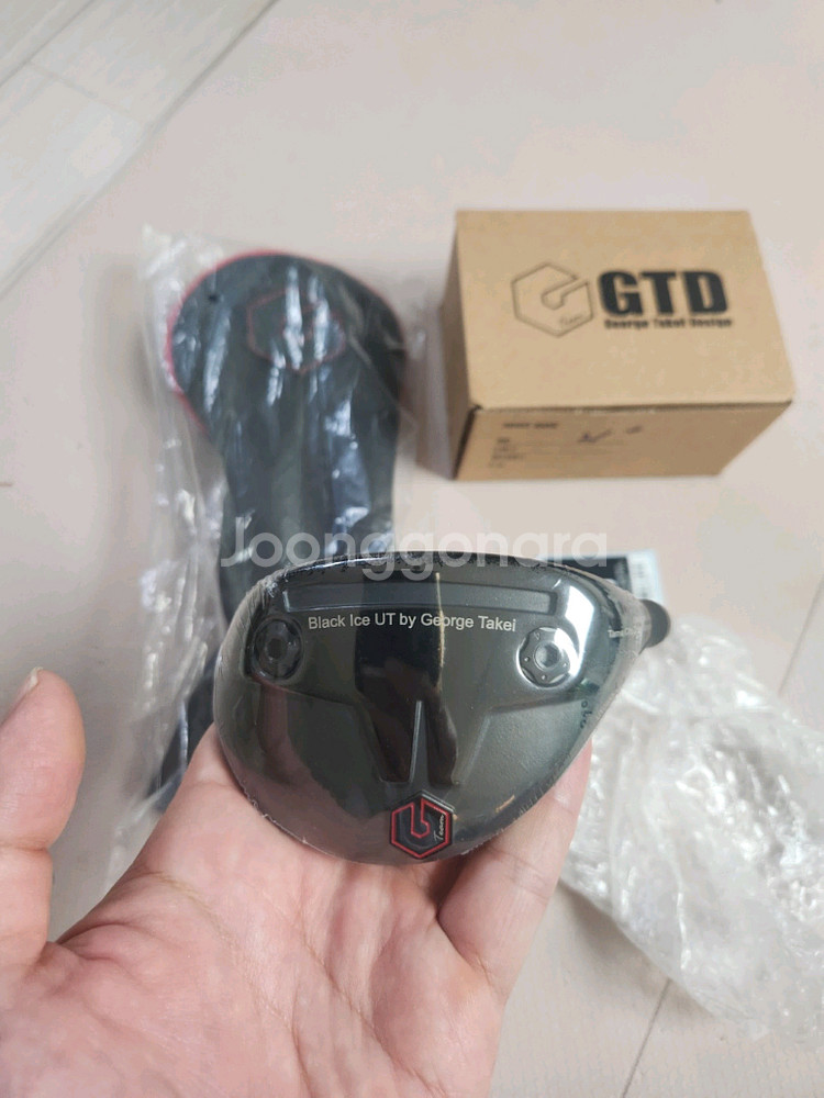 (미사용) GTD 블랙아이스 4번 21도 유틸리티 헤드--1