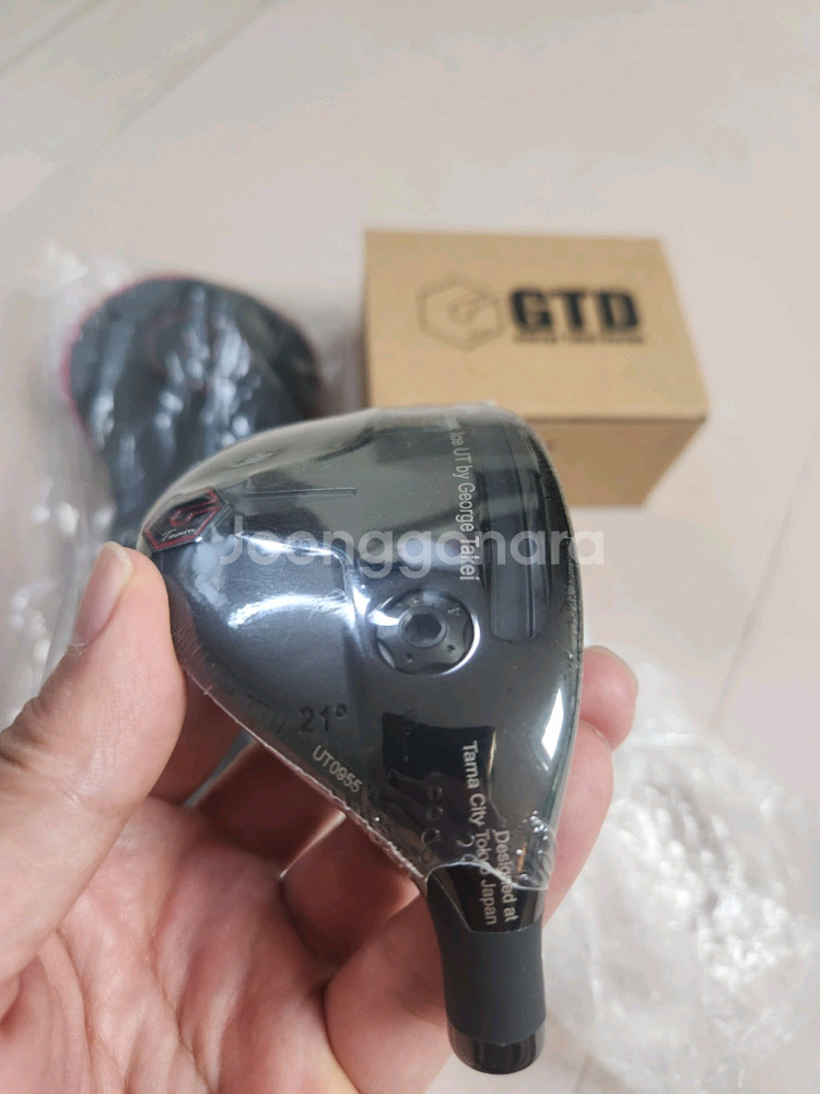 (미사용) GTD 블랙아이스 4번 21도 유틸리티 헤드--3