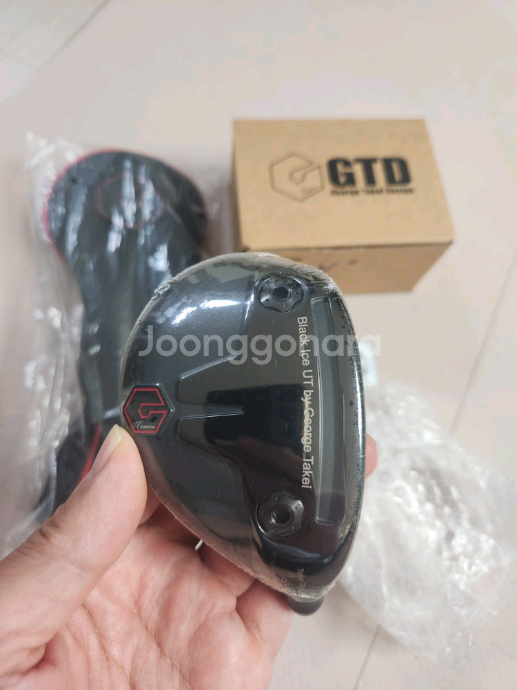 (미사용) GTD 블랙아이스 4번 21도 유틸리티 헤드--2