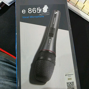 젠하이저 e865 보컬 마이크 미사용품