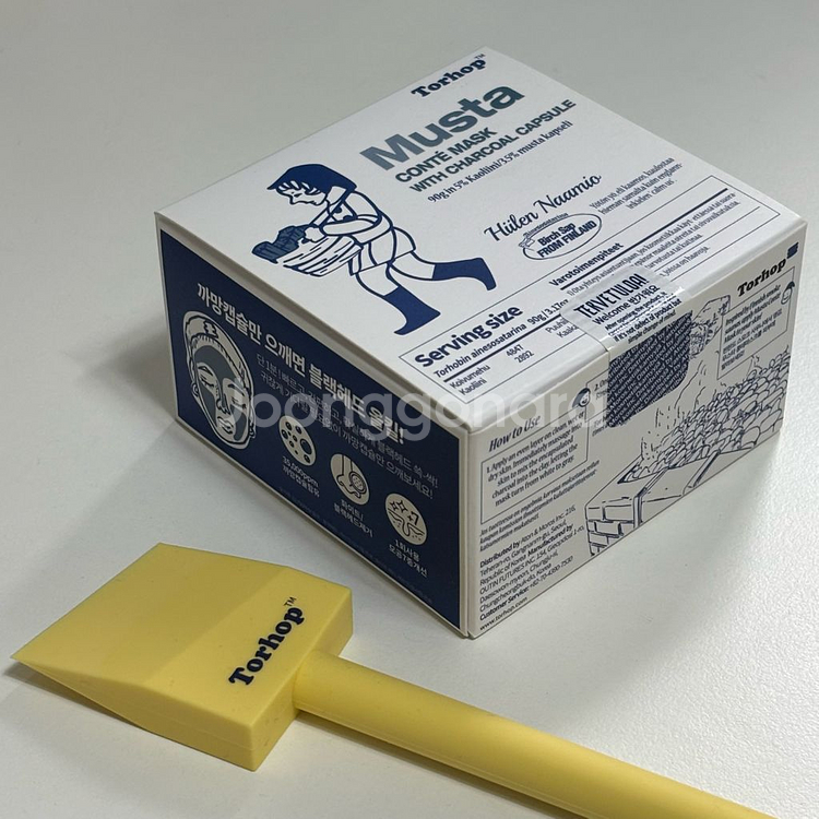 토르홉 무스타 콩테 퀵 마스크 90g & 라피오 브러쉬--0
