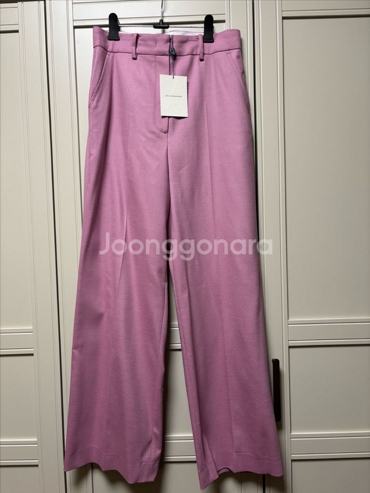 쎄모먼 핑크 팬츠 38 (택채 새제품)--4