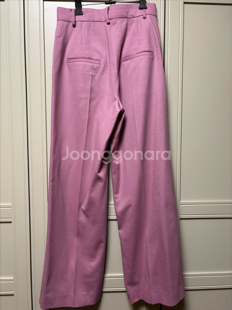 쎄모먼 핑크 팬츠 38 (택채 새제품)--5