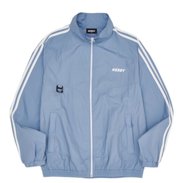 널디 윈드브레이커 바람막이 스카이블루 XS--1