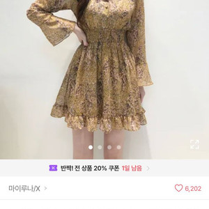 에이블리 꽃무늬 미니 원피스 블랙 색상