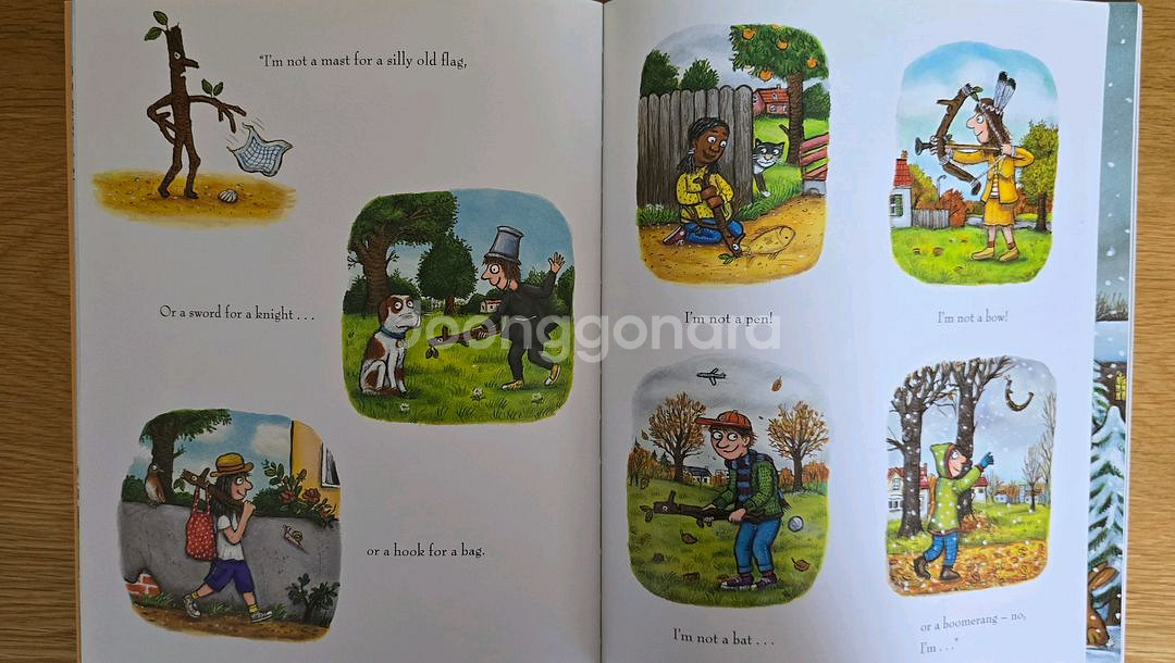 STICK MAN 영어 그림책--2