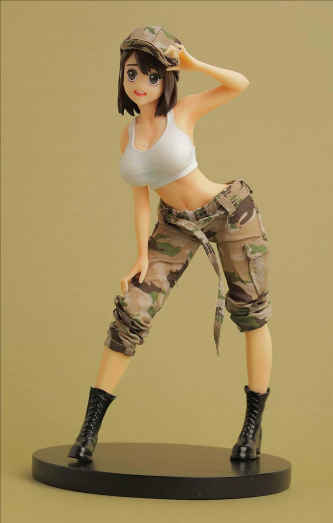 뷰티풀 군바리 정수아 한정판 피규어 스태츄 1/7 웹툰--7